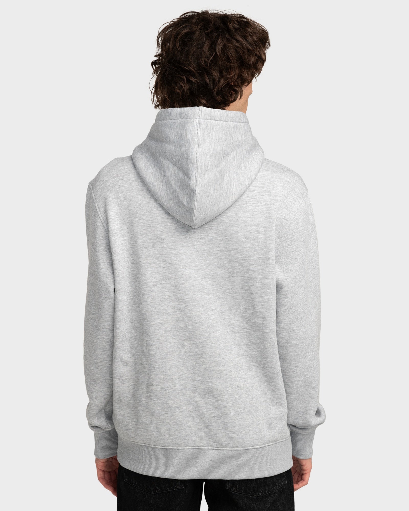 Mens Icon Embroidery Pullover Hoodie